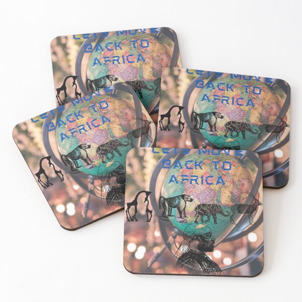 Item preview, LETS MOVE BACK TO AFRICA designed and sold by Akm-Arts-09.