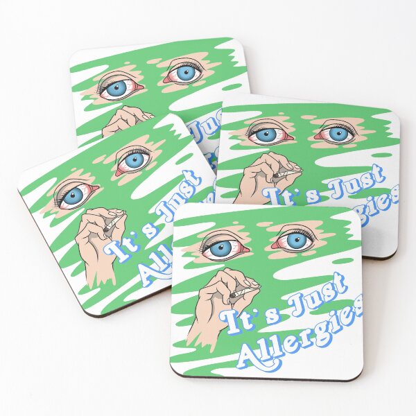 Item preview, It's Just Allergies (Green) | @makemeunison Digital Il-Lit-Strations designed and sold by Garrett Marks.