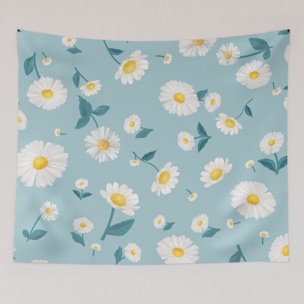 Item preview, Daisies Make You Happy (Sky Blue Version) designed and sold by Vic Torys ☆.