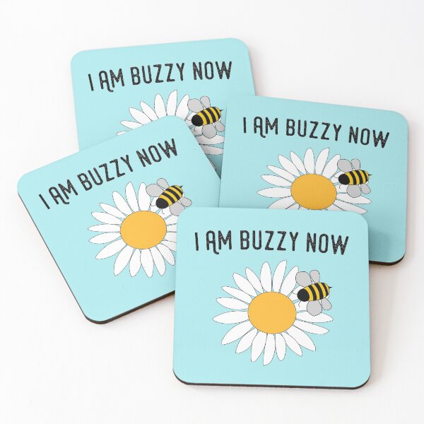 Item preview, I'm buzzy now - blue designed and sold by Imprint001.