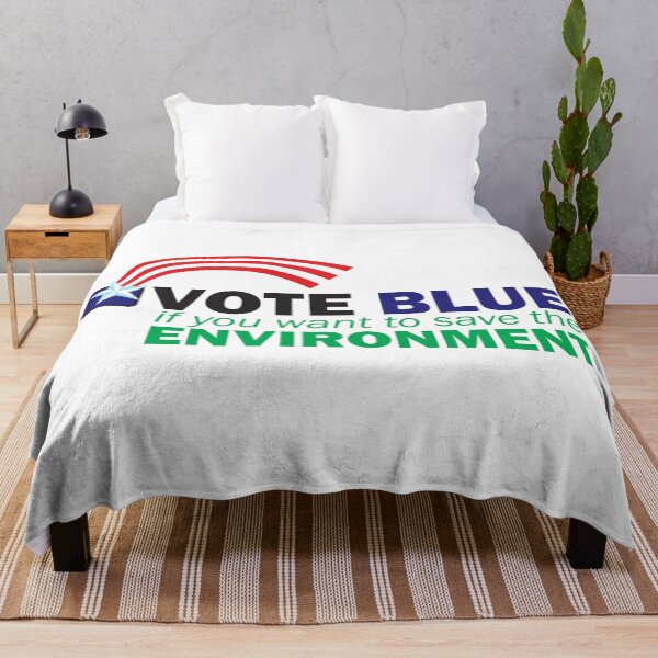 Item preview, VOTE BLUE for the ENVIRONMENT designed and sold by Peregrinus Creative.
