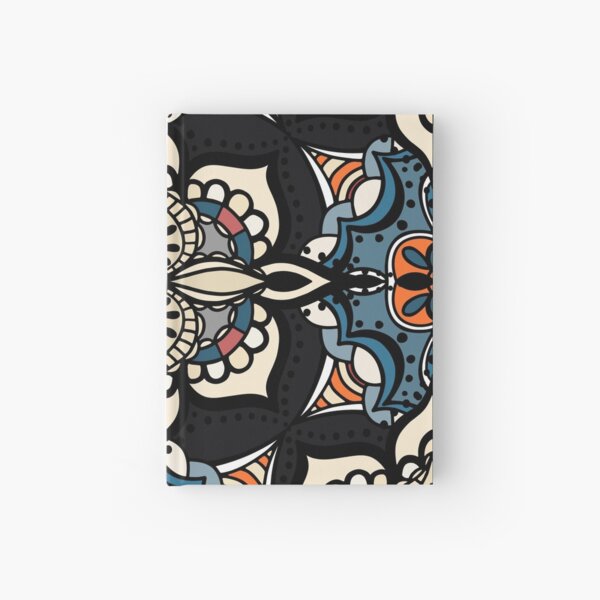 Floral Pattern Hardcover Journal