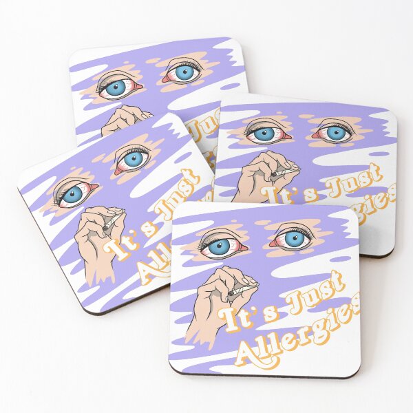 Item preview, It's Just Allergies (Lilac) | @makemeunison Digital Il-Lit-Strations designed and sold by Garrett Marks.