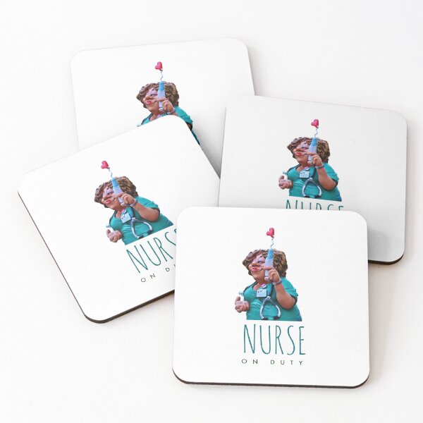 Item preview, Nurse on duty - nursery - funny designed and sold by Tropical Blood.