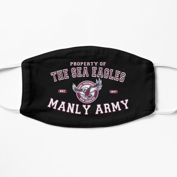 NRL - The Manly Sea Eagles Army  Flat Mask