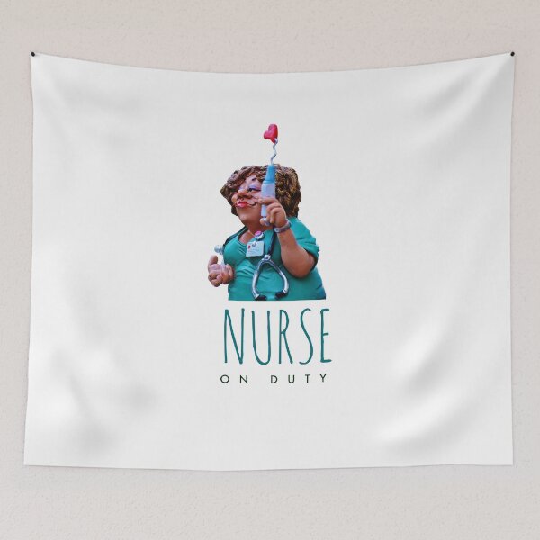 Item preview, Nurse on duty - nursery - funny designed and sold by Tropical Blood.