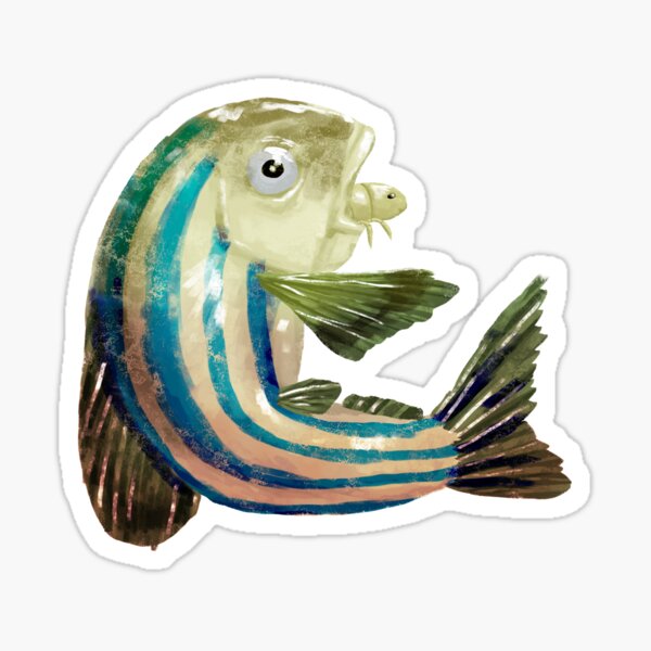 Vista previa del artículo con la obra «Devorador de lengua de pescado», diseñado y vendido por MatchaaMilkTea.