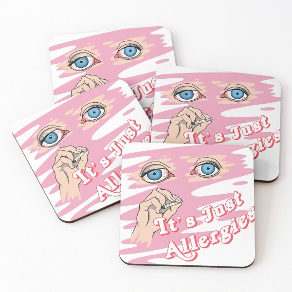 Item preview, It's Just Allergies (Pink) | @makemeunison Digital Il-Lit-Strations designed and sold by Garrett Marks.