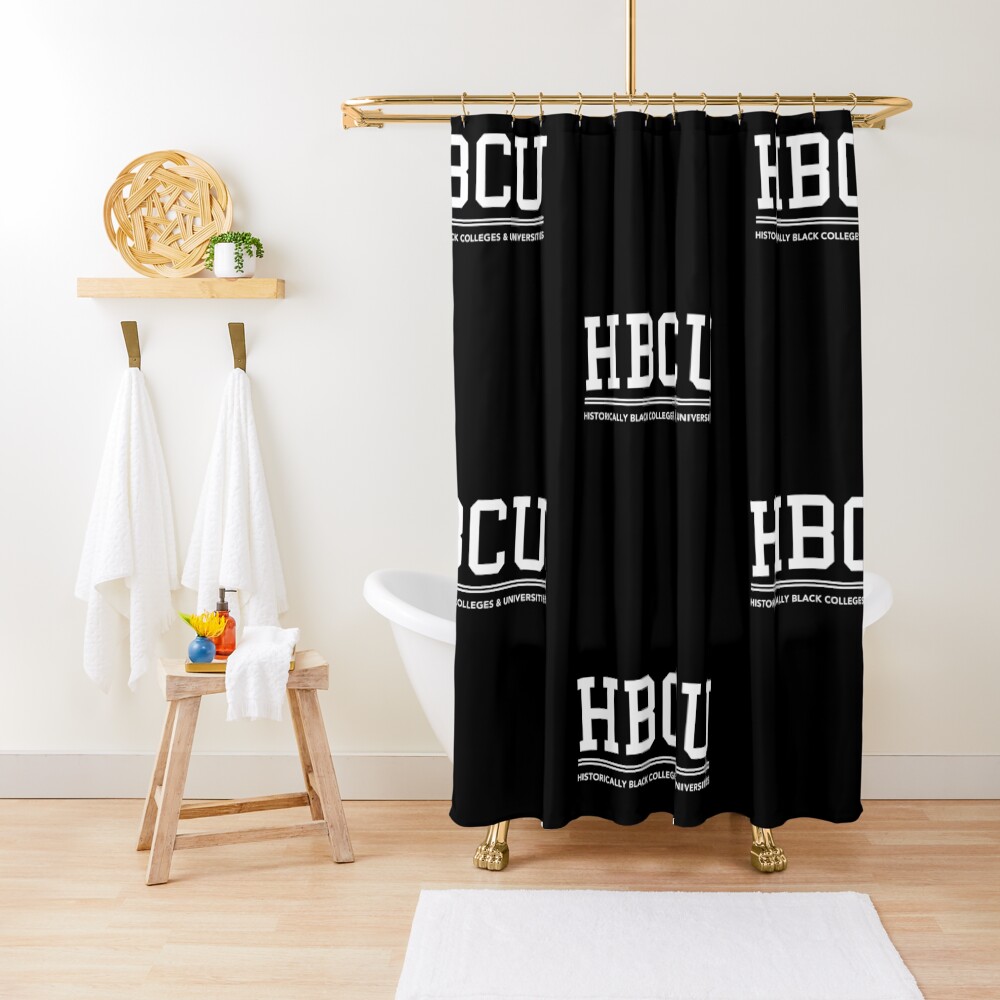 "HBCU Historically Black Colleges & Universities" Shower Curtain for