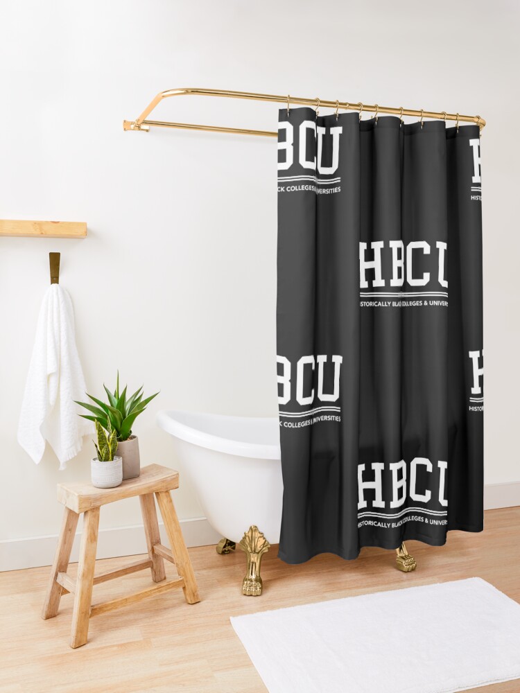 "HBCU Historically Black Colleges & Universities" Shower Curtain for