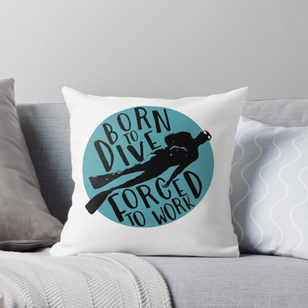 Item preview, Born To Dive - Forced To Work designed and sold by Rehakeles.