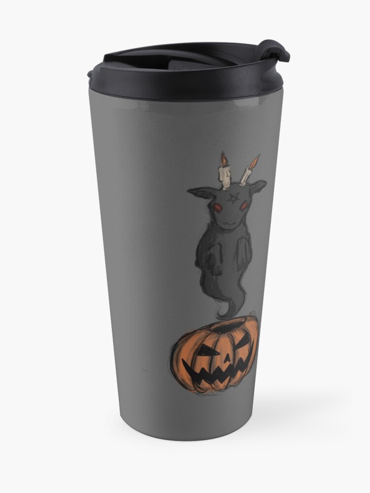 Alternate view of It's A G-G-Gho-Goat! Travel Mug
