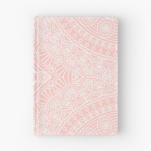 Item preview, Baby Pink White Mandala Pattern Illustration designed and sold by Vic Torys ☆.