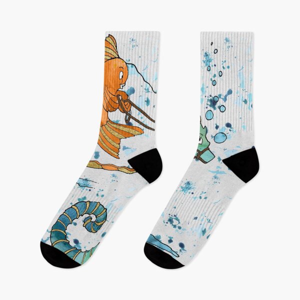 Item preview, Fish riding Seahorse designed and sold by Pinepool.