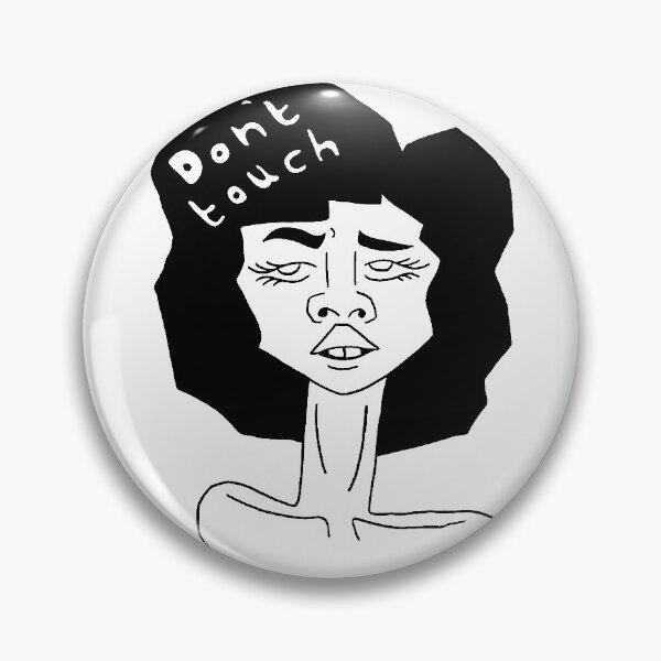 Item preview, Dont Touch! (black hair edition)  designed and sold by KatsSolace.
