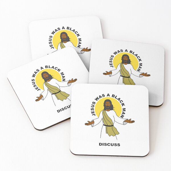Item preview, Jesus Was A Black Man Discuss designed and sold by SlumCity.