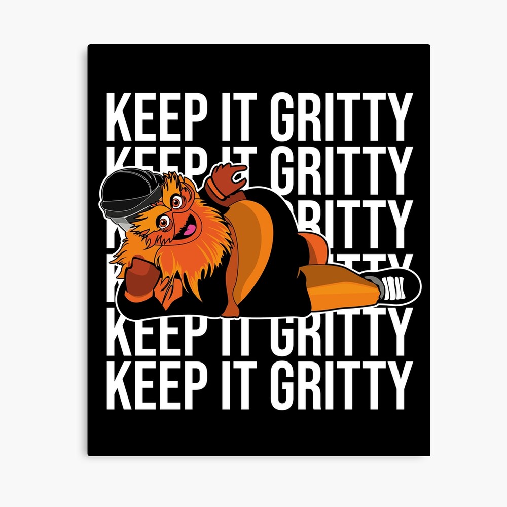 Flyers New Mascot "Gritty" Poster for Sale by WittyFox