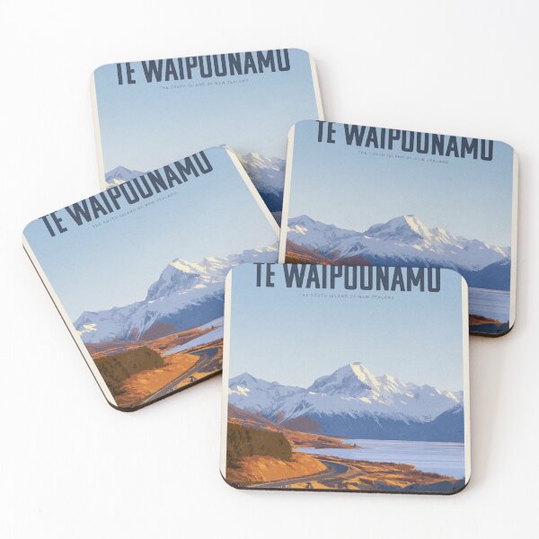 Item preview, Visit Te Waipounamu designed and sold by Mercury Club.