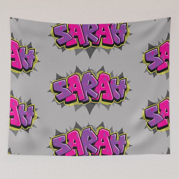 Item preview, Sarah Graffiti Name designed and sold by NameGraffiti.
