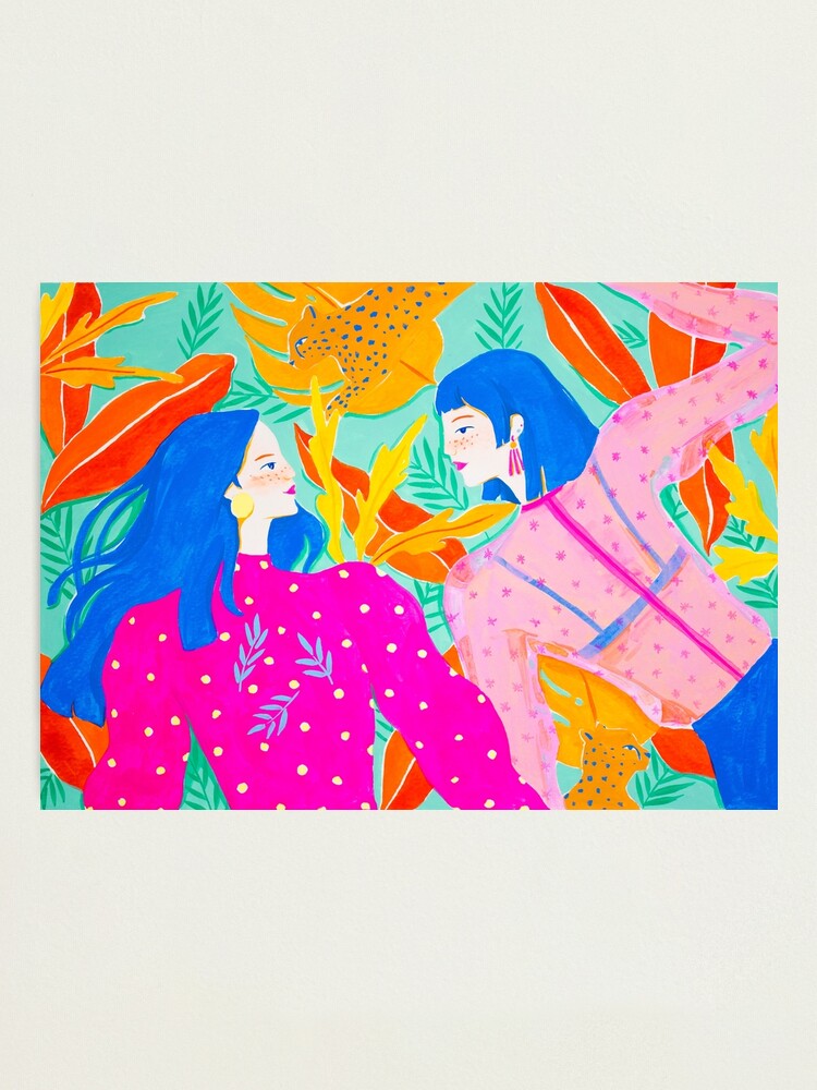 Alternate view of Hanging out In Garden Photographic Print
