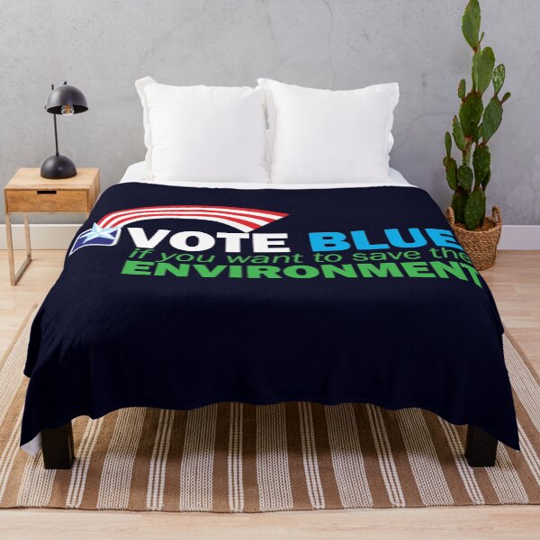 Item preview, VOTE BLUE for the ENVIRONMENT designed and sold by Peregrinus Creative.