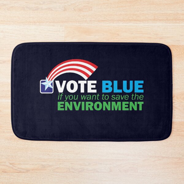 Item preview, VOTE BLUE for the ENVIRONMENT designed and sold by Peregrinus Creative.