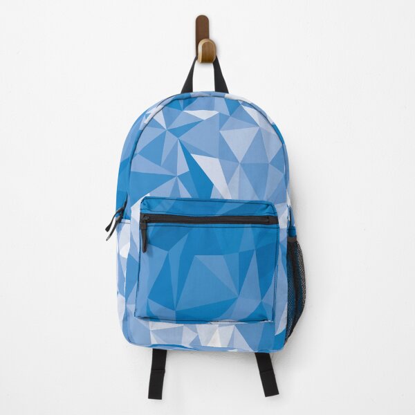Item preview, Geometric Low Poly Blue Pattern designed and sold by TigerTom Design.