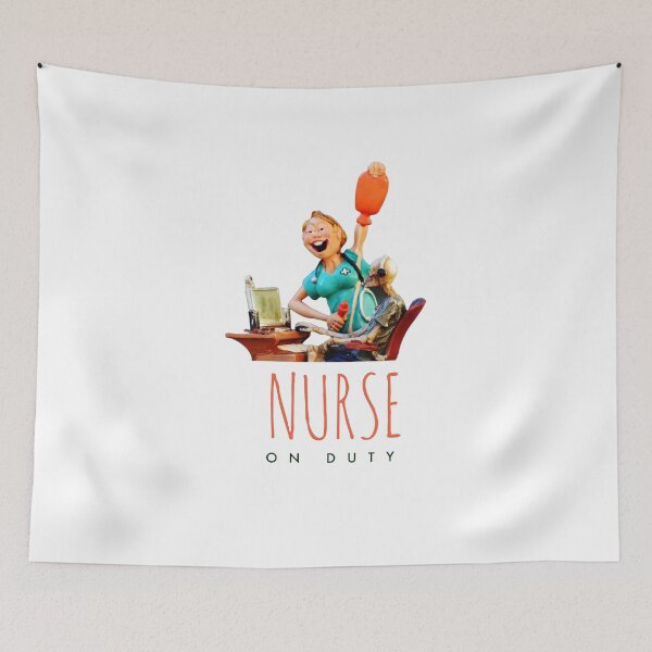 Item preview, Nurse on duty - happy nurse - best nurse ever  designed and sold by Tropical Blood.