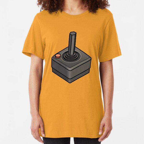 Retro Joystick Slim Fit T-Shirt