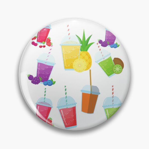 Item preview, Summer Pineapple grape strawberry kiwi smoothie pattern designed and sold by OneTimeEngineer.