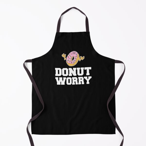 Item preview, Donut Worry Doughnut Cartoon Pun designed and sold by jaycartoonist.