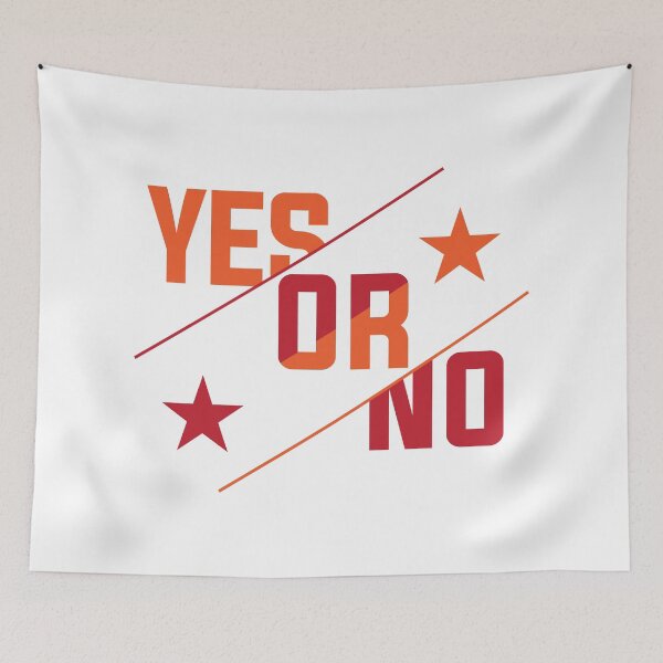Item preview, Yes or No designed and sold by Melcu.