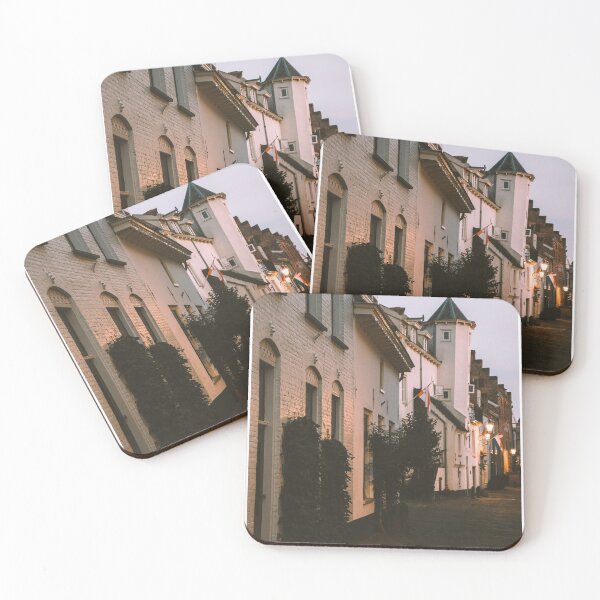 Item preview, Amersfoort historic walled city in The Netherlands street in the evening designed and sold by michieldros.