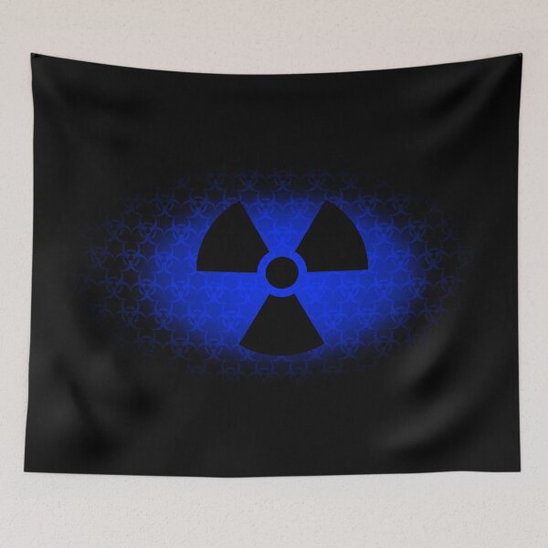 Item preview, Radioactive Biohazard - Blue designed and sold by jc007.