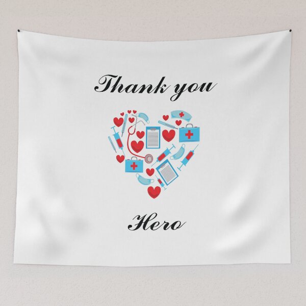 Item preview, Thank You Healthcare Hero designed and sold by familygiftscent.