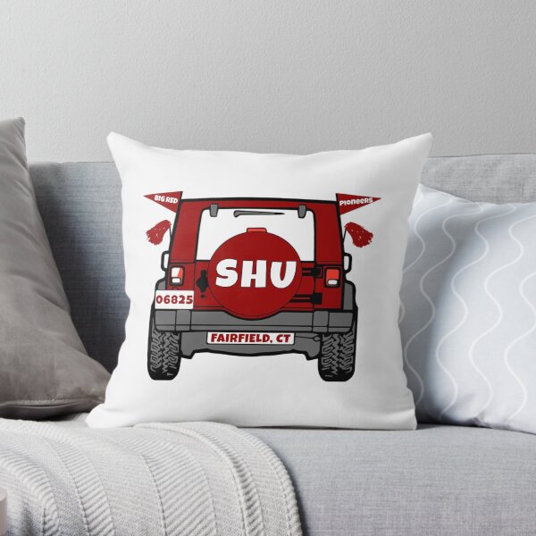 Jeep del Sagrado Corazón Cojín