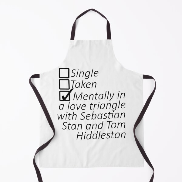 Sebastian Stan und Tom Hiddleston Schürze
