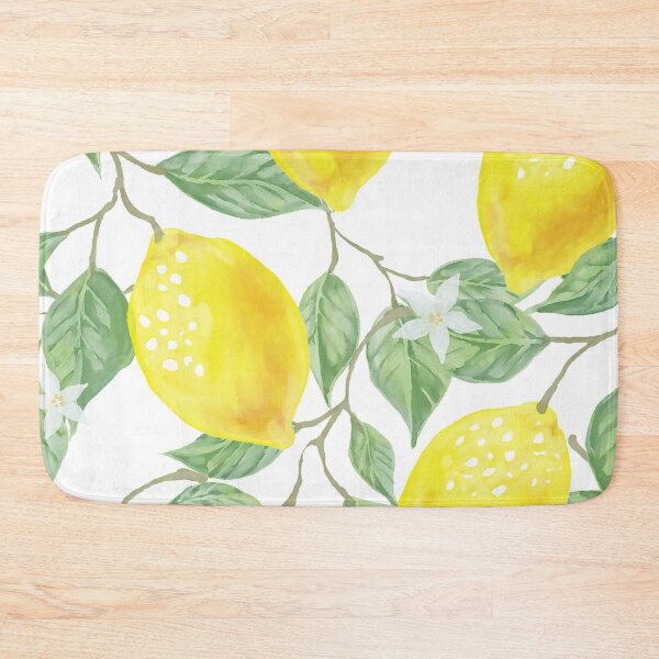 Item preview, Lemons and Leaves Watercolor Illustration, The Branches Of The Lemon Tree, Watercolor Lemon Tree, Lemons designed and sold by Vic Torys ☆.