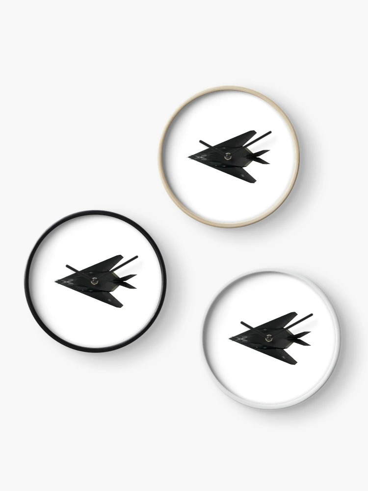 Thumbnail 3 of 4, Clock, Stealth bomber designed and sold by powerpointer.