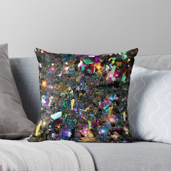 Aperçu de l'œuvre Fractales de papier d'aluminium coloré irisé scintille modèle cadeau holographique brillant paillettes pour elle créée et vendue par conceptDVS.