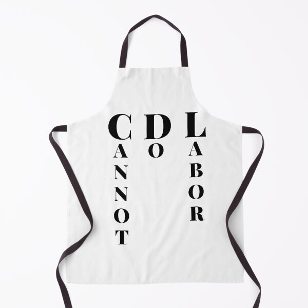 Item preview, CDL Cannot Do Labor funny trucker design designed and sold by RKSDesigns.