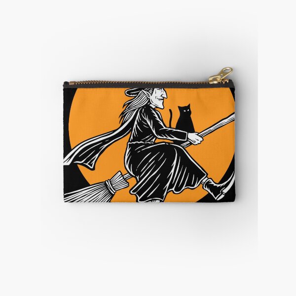 Item preview, illustration flying Halloween witch masks shirt sticker designed and sold by zugharo2019.