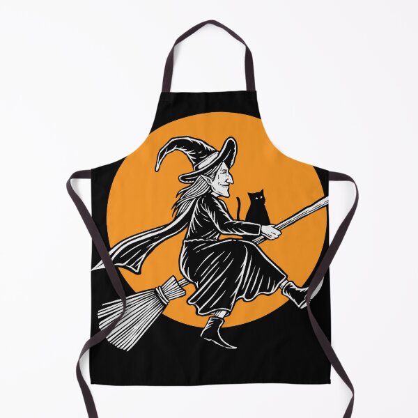 Item preview, illustration flying Halloween witch masks shirt sticker designed and sold by zugharo2019.