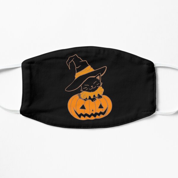 Pumpkin Kitty Mask