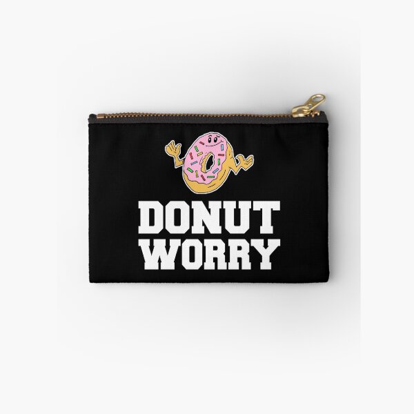 Item preview, Donut Worry Doughnut Cartoon Pun designed and sold by jaycartoonist.