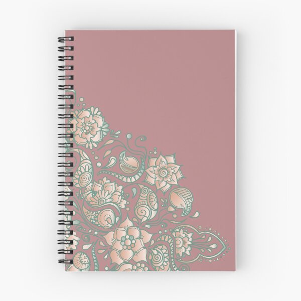 Item preview, Rose Gold Copper Floral Design designed and sold by ArtemisPrim3.