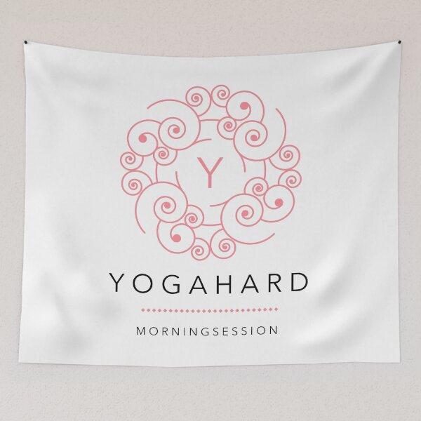Item preview, Yoga hard - Motivational designed and sold by ChaseCoClothing.