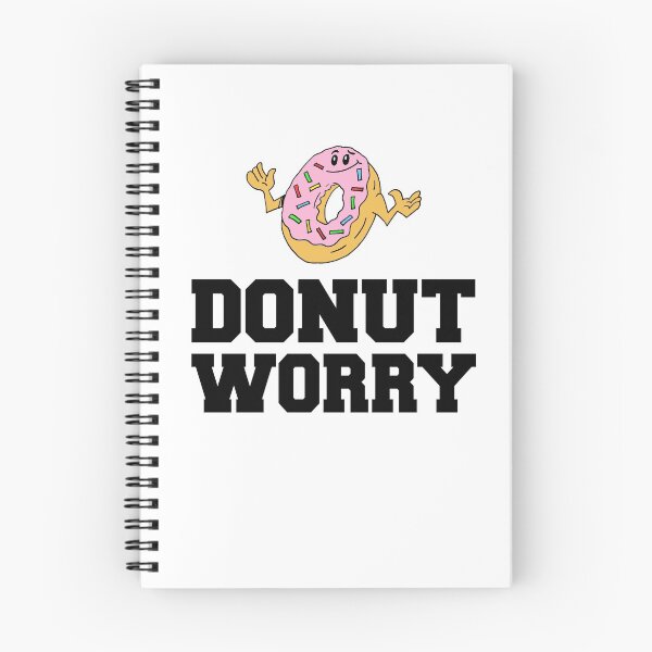 Item preview, Donut Worry Doughnut Cartoon Pun designed and sold by jaycartoonist.