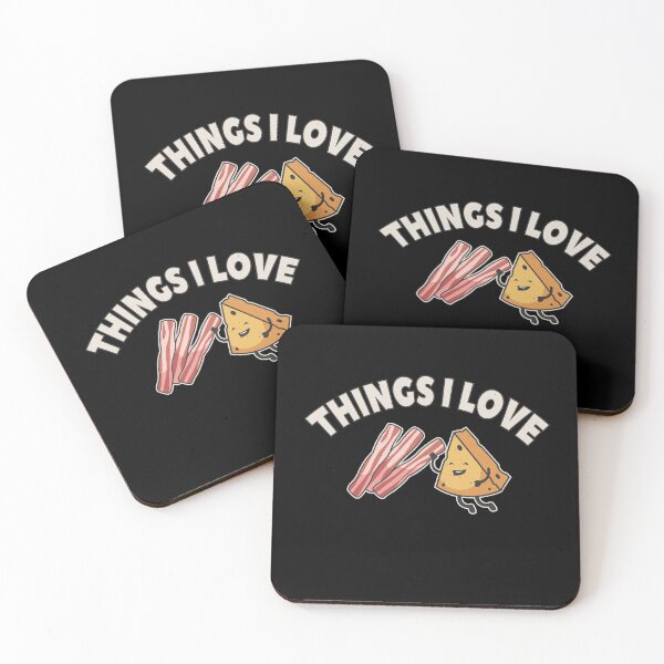 Item preview, Things I Love Bacon Cheese designed and sold by shirtystar.