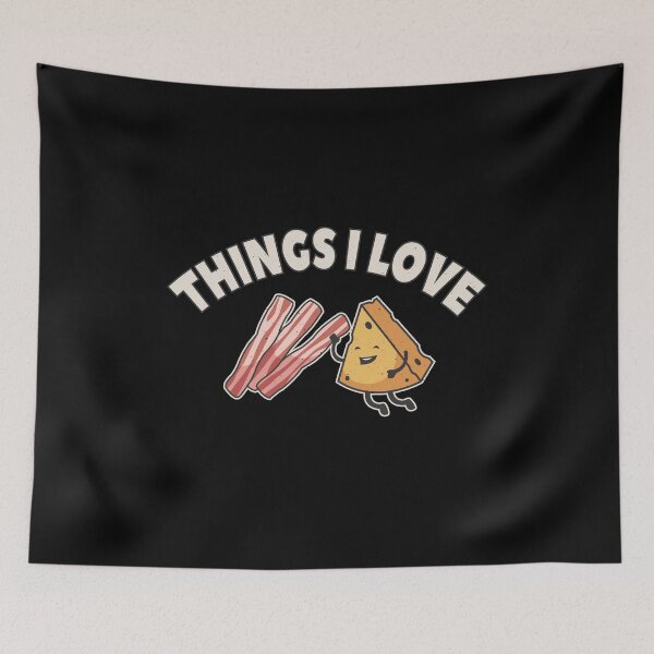 Item preview, Things I Love Bacon Cheese designed and sold by shirtystar.